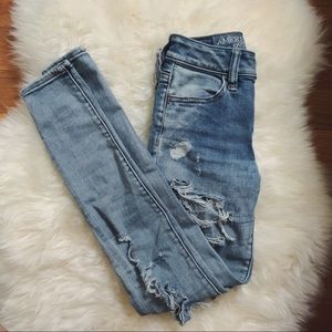 AMERICAN EAGLE Super Super Stretch Hi Rise Jegging